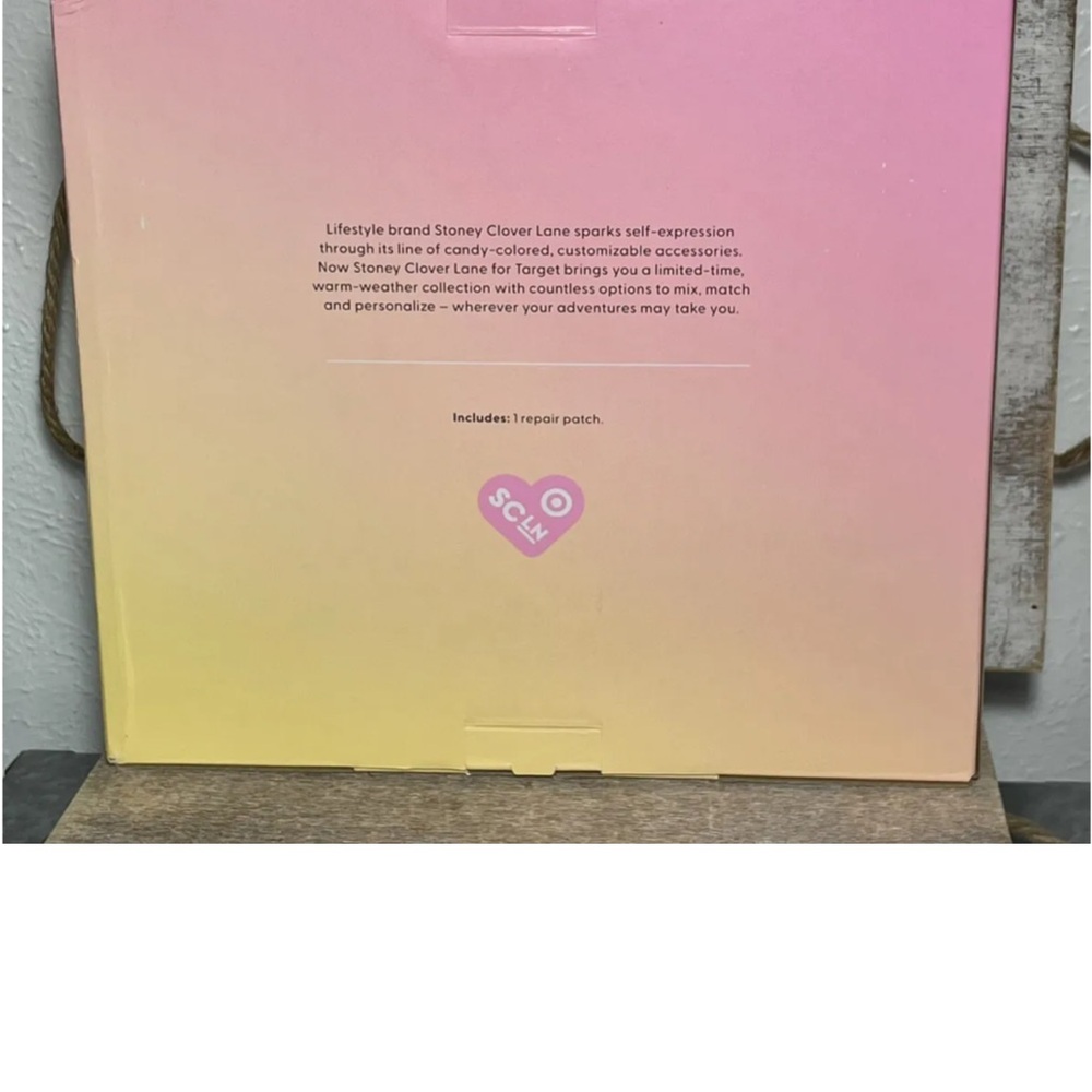 2022 Stoney Clover Lane x Target Inflatable Water Float Rainbow Shape 71x38x8" - Picture 2 of 8